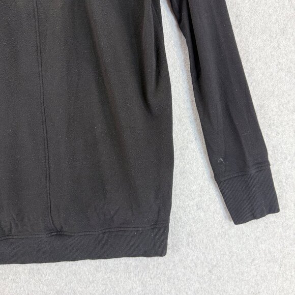 Athleta Womens Black Cross Back Sweater Long Sleeve‎ Shirt Modal Blend Size XXS - Picture 10 of 15